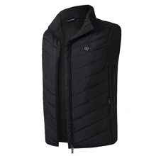 Electric Heated Vest font b Men b font Women Usb Heater Tactical Waistcoat Thermal Warm Fishing