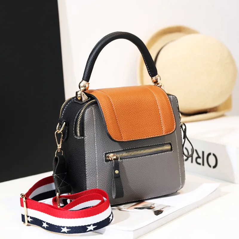Women Fashion Leather Handbag Female Designer Simple Flap Messenger Bag Ladies Crossbody Shoulder Bags Bolsa Sac A Main SS7209 (1)