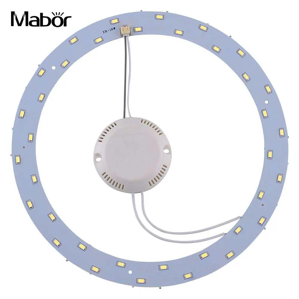 18 Вт 36 светодиодный кольцевой домашний практичный потолочный светильник 220 в чистый белый панельный круглый кольцевой потолочный светильник домашний декор