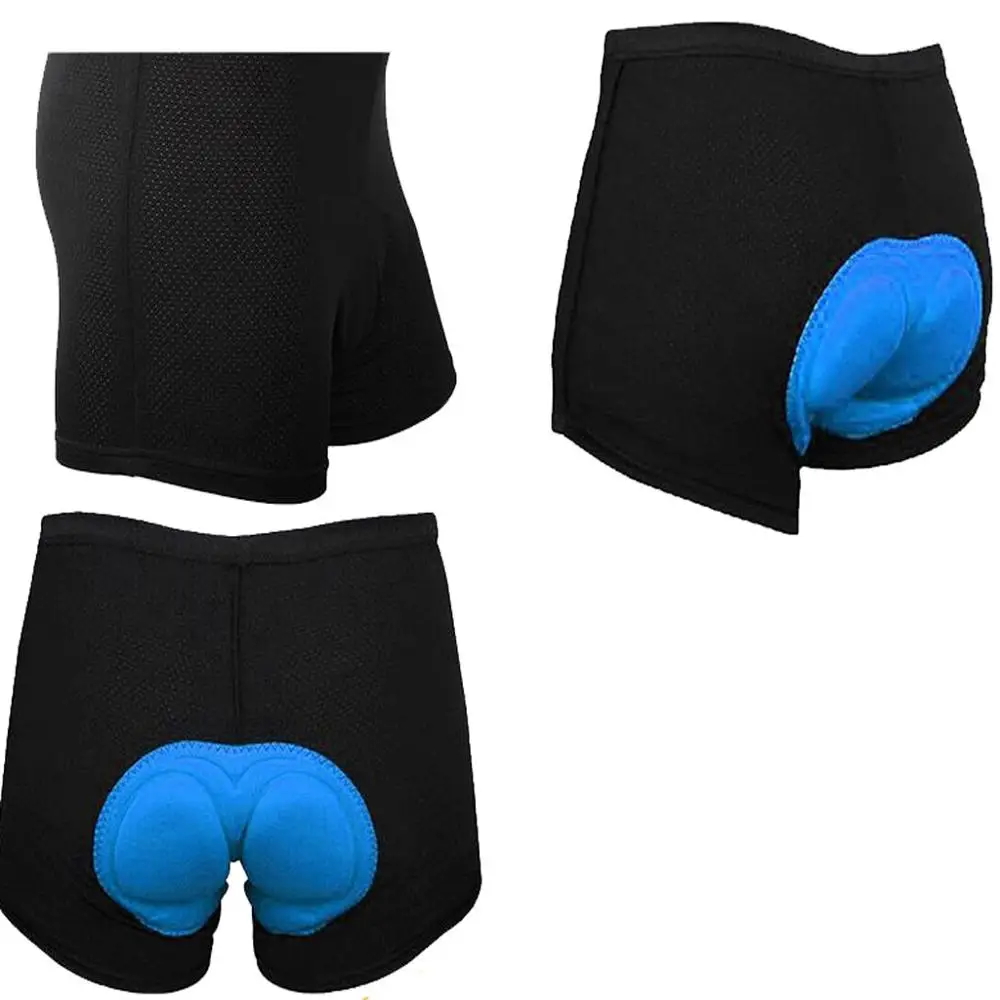 Fashion Male Silicone Sports Shorts Men's 3D Padded Cycling Underwear Bicycle Underpants Lightweight Bike Short Cycling clothing