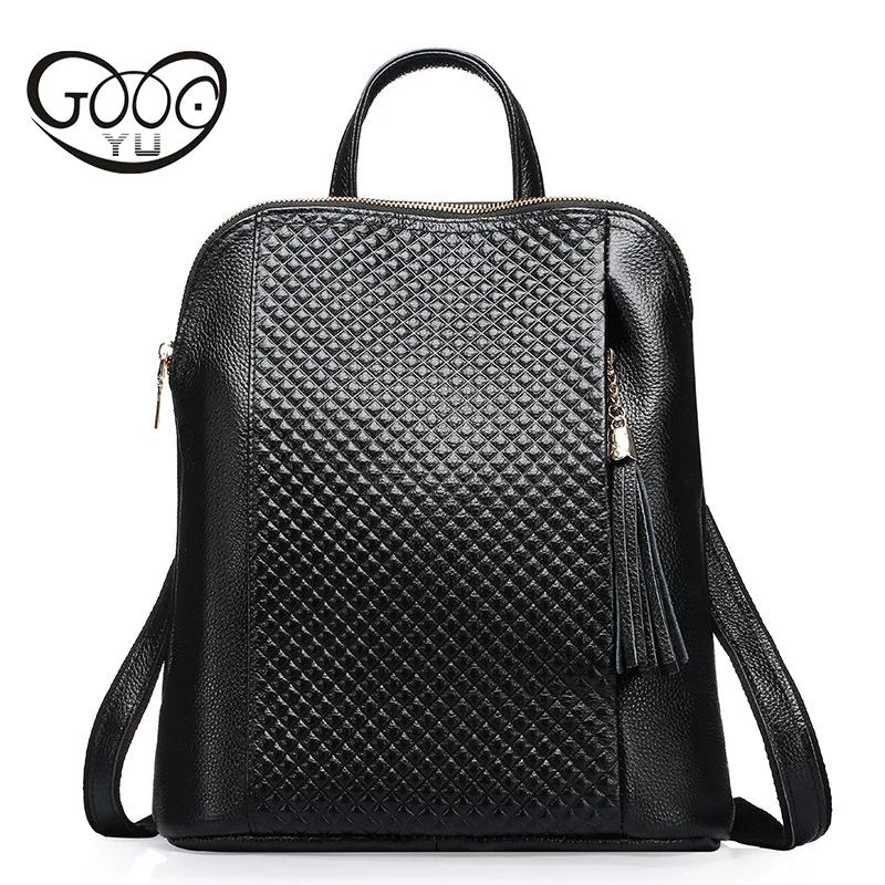 

Women Bag Genuine Leather Women's Backpack Luxury Brand Real Cow Leather Backpacks Cowhide Girl'S Tote Shoulder Bags