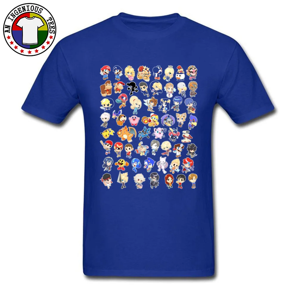 Us 549 55 Offfunny Cartoon Printed T Shirt Pokemon Pikachu Raichu Jigglypuff Super Smash Bros Group Anime Comic New Tshirts Boy 100 Cotton In