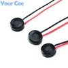 5 pcs Electret Condenser MIC Capacitive Electret Microphone 4mm x 1.5mm for PC Phone MP3 MP4 with 2 Leads wire wire length:5.5CM ► Photo 2/5