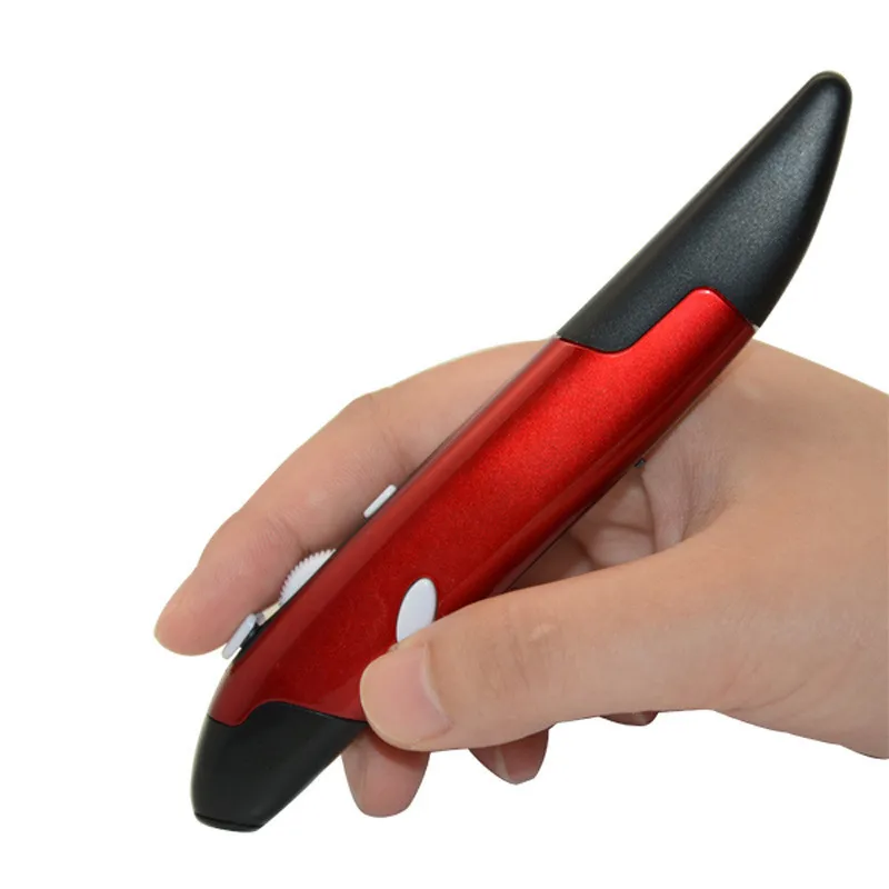 Мини Беспроводная оптическая Ручка мышь 2,4G 1600 dpi 4 кнопки карандаш USB эргономичные мыши для компьютера ноутбука рабочего стола