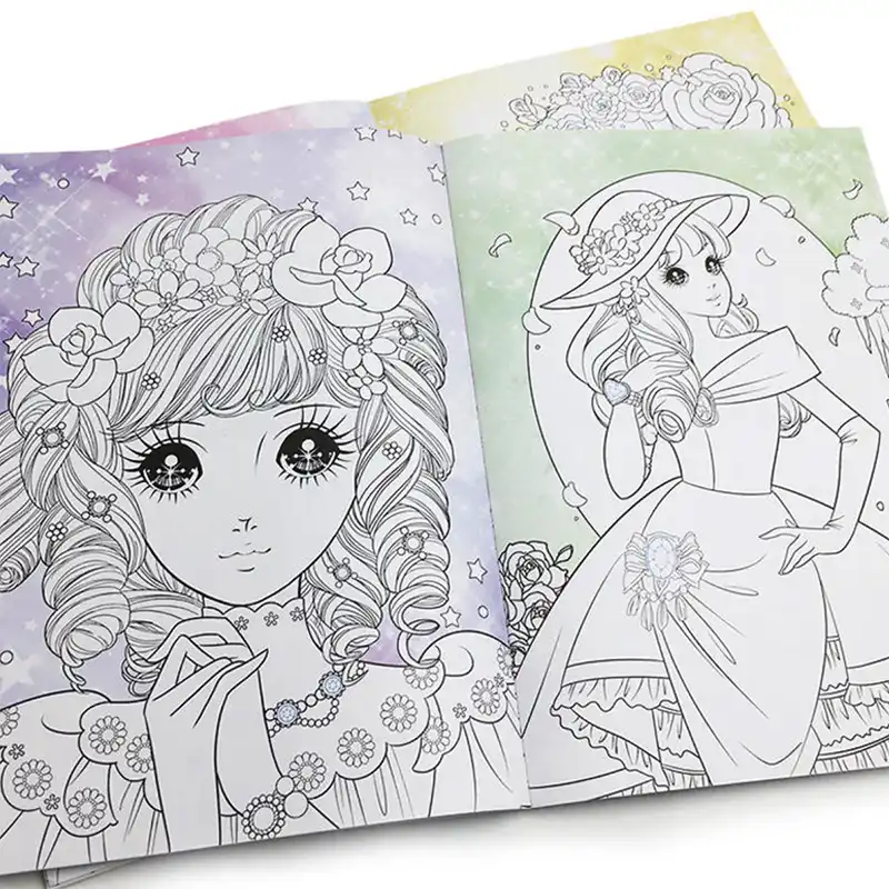 6 ピース セットダイヤモンド王女塗り絵 540 個 3d ラインストーンステッカーぬりえブック女の子 子供のため 子供 大人 Diy の本 Null Aliexpress