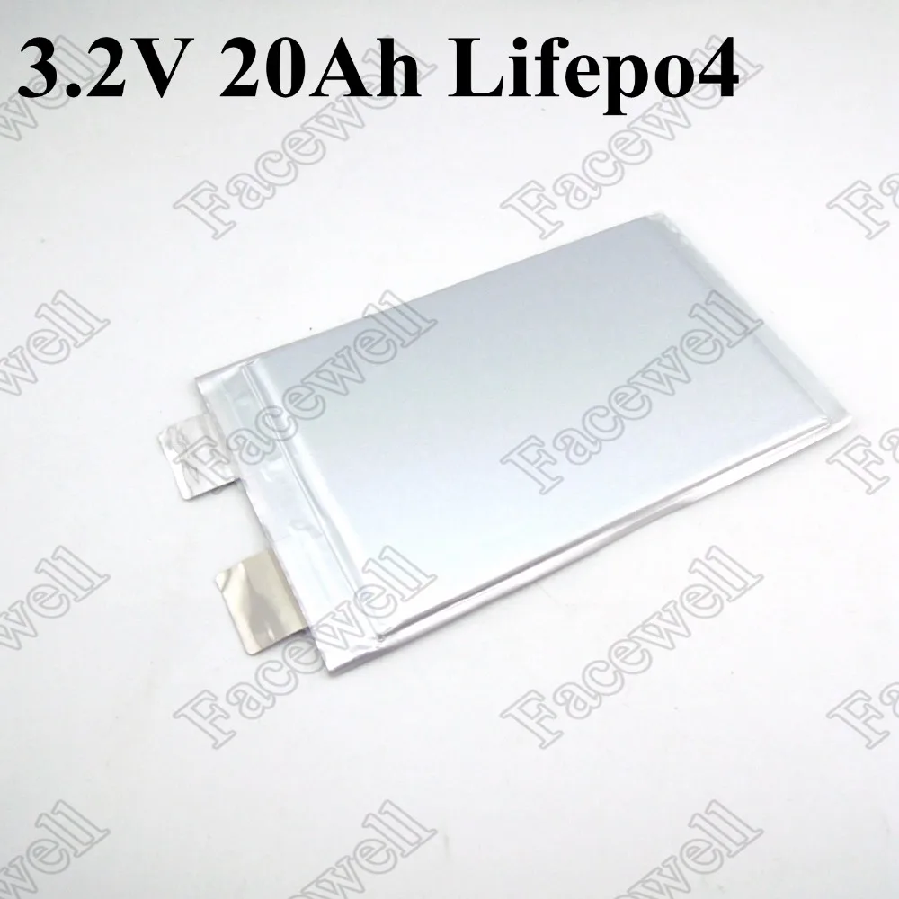 6 шт. бренд lifepo4 3 2 в 20 Ач Высокая разрядка 60A ячейка 10 для силовой ячейки diy pack 12 24 36 В