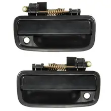 2 шт черный пикап наружная дверная ручка левая/правая набор для Toyota Tacoma 1995-2004