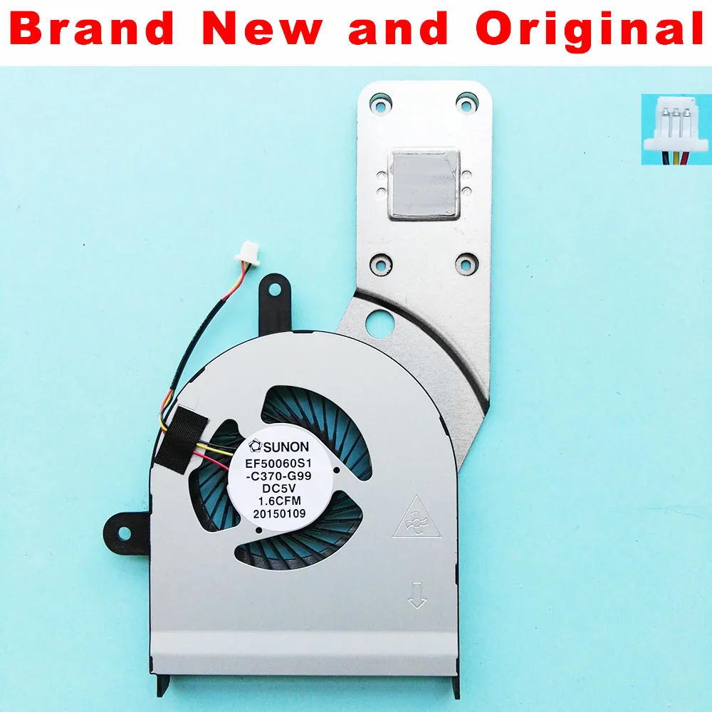 New Original Radiator For Dell Inspiron 15 5000 5558 5551 Laptop Cpu