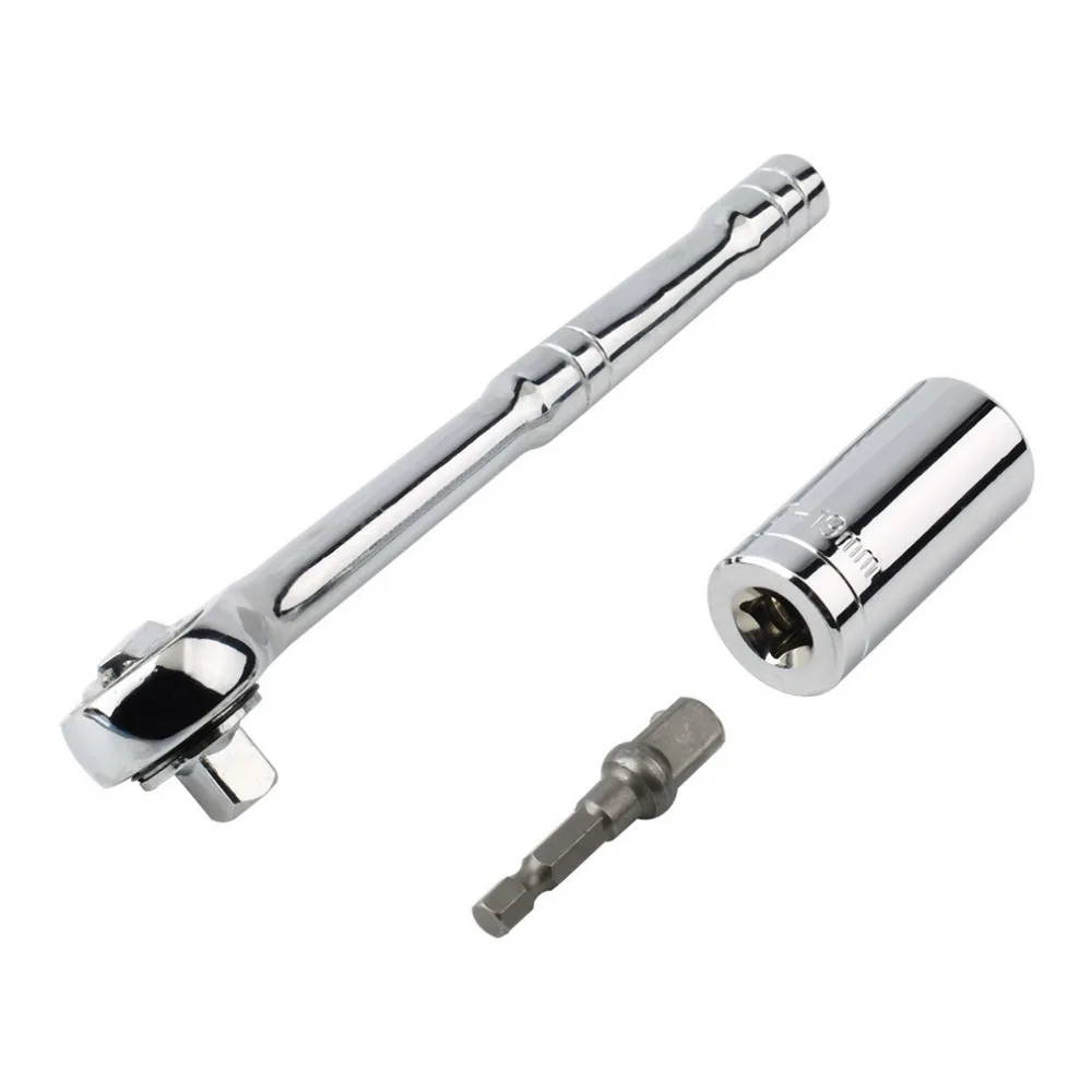 150pcs/Lot Universal Socket Wrench Power Drill Adapter 7 19mm Multi