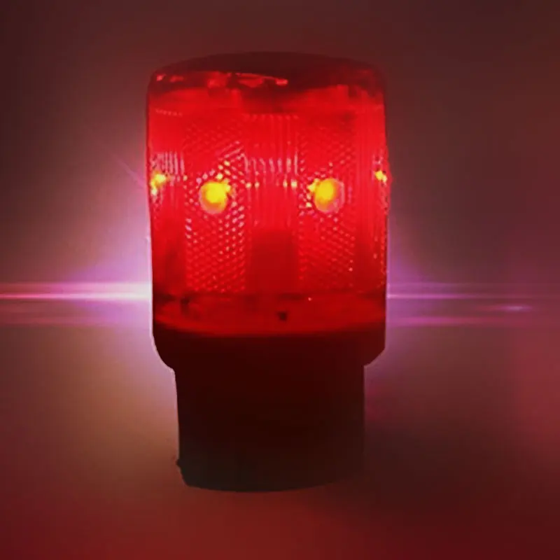 Details about Solar Power LED Strobe Lamp Emergency Flashing Warning Beacon Red Light D# Details about Solar Power LED Strobe Lamp Emergency Flashing Warning Beacon Red Light D#