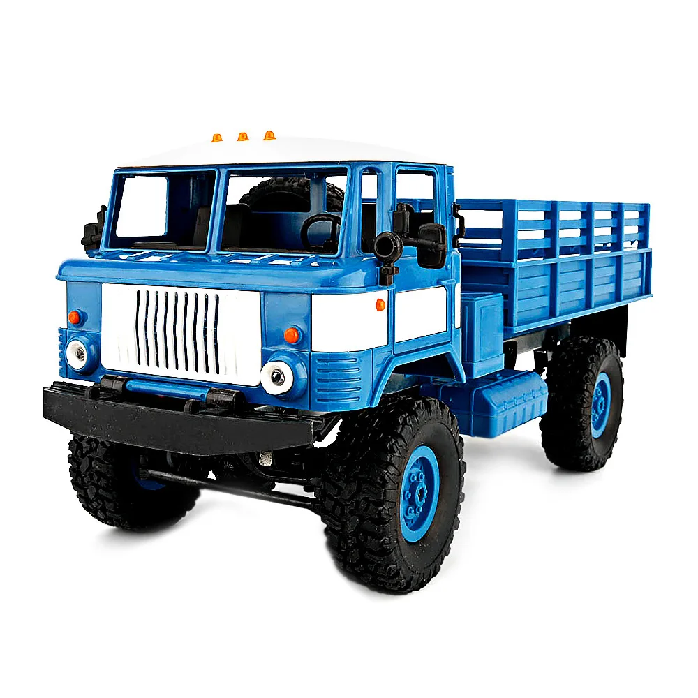 

1:16 2.4G DIY Mini Off-Road RC Military Truck Four-Wheel Drive / 10km/H Maximum Speed RC Car