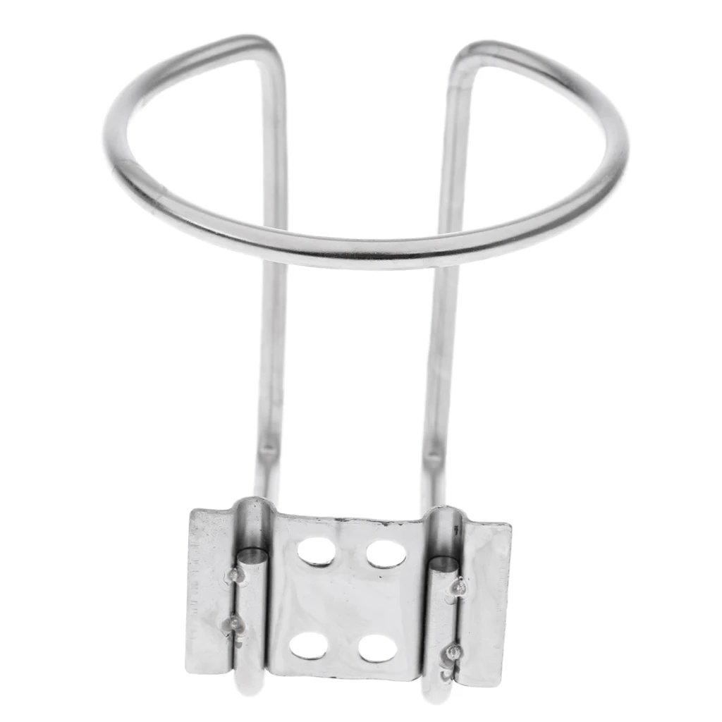 Stainless Steel Drink/Beverage/Cup Holder Mount Bracket Suction For Boats Pontoons Canoes Kayaks Sostenedor de taza porte tasse