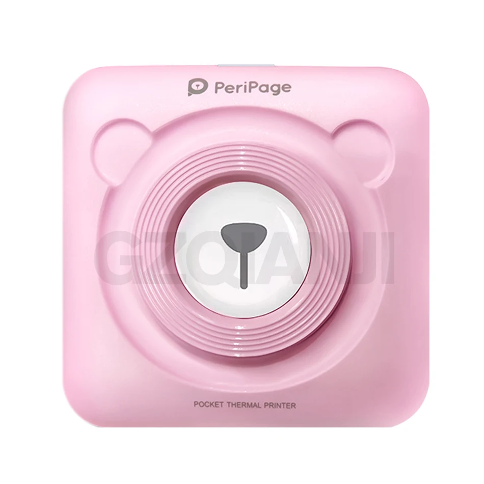 Pink Портативный Термопринтер Bluetooth 58 мм Мини Беспроводной POS Тепловизионный Фото Принтер для Android IOS Мобильный Телефон GZM5804 - Цвет: Pink