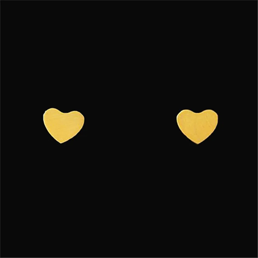 Женские и мужские серьги гвоздики из нержавеющей стали|stud pendientes|ear studsearing women |