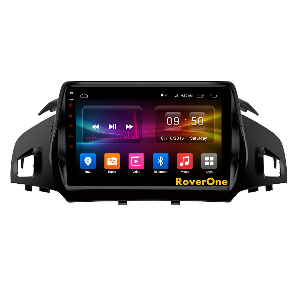 Clearance RoverOne Android 9.0 Octa Core Car Radio GPS For Ford Kuga Escape 2013 - 2017 Touchscreen Multimedia Player Stereo Head Unit 5