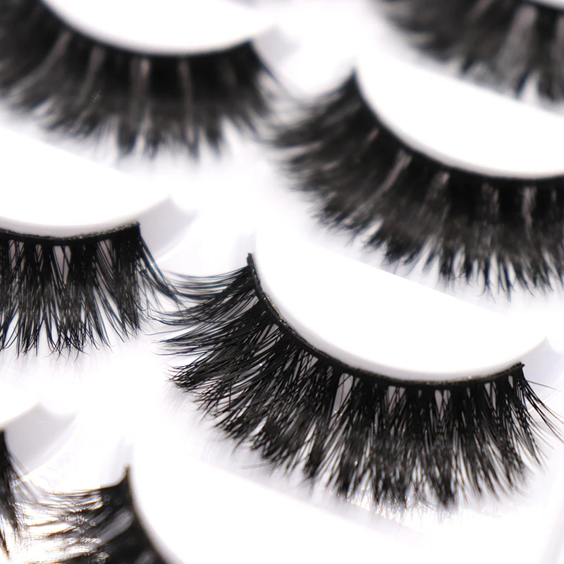 Норковые ресницы 100 пар faux cils 3d натуральный клей для наращивания ресниц Красота кистей для макияжа накладные ресницы