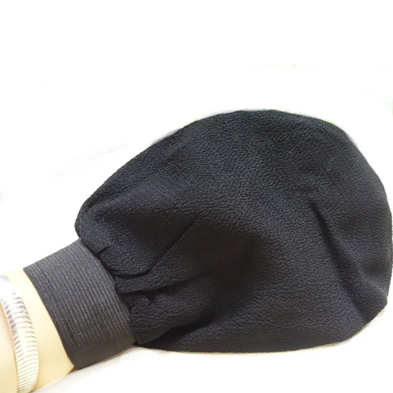 20 шт./партия Марокканская Хаммам душевая Ванна Волшебная рукавица для пилинга отшелушивающая рукавица смывка загара Тесса - Цвет: Черный