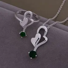 ; высокое качество; серебряные ювелирные изделия ожерелье кольцо WT-450