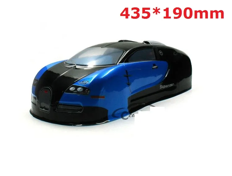 Ewellsold 1/10 RC запчасти для автомобилей 1/10 RC гоночный автомобиль на дороге Дрифт Окрашенный корпус из ПВХ несколько вариантов 94122 - Цвет: Коричневый