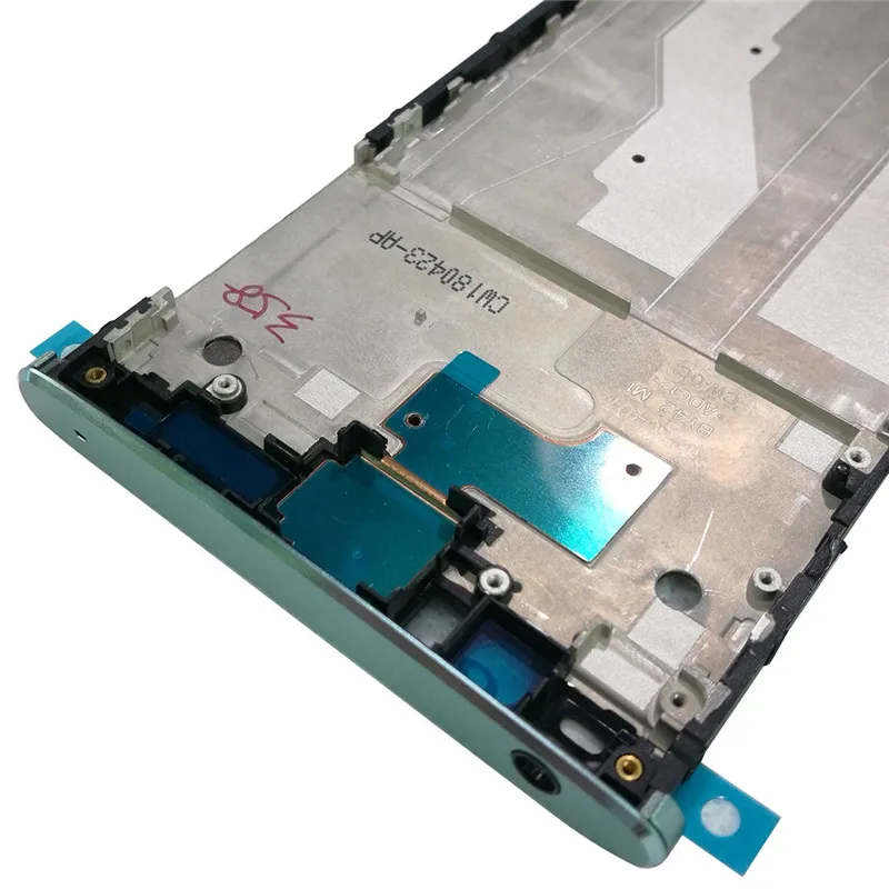 Передний корпус ЖК рамка для sony Xperia XA2 Plus - Цвет: Синий