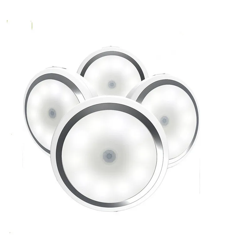 

Smart Home Products 10 LED sensor night light Infrared body light control lamp corridor aisle lights creative cabinet