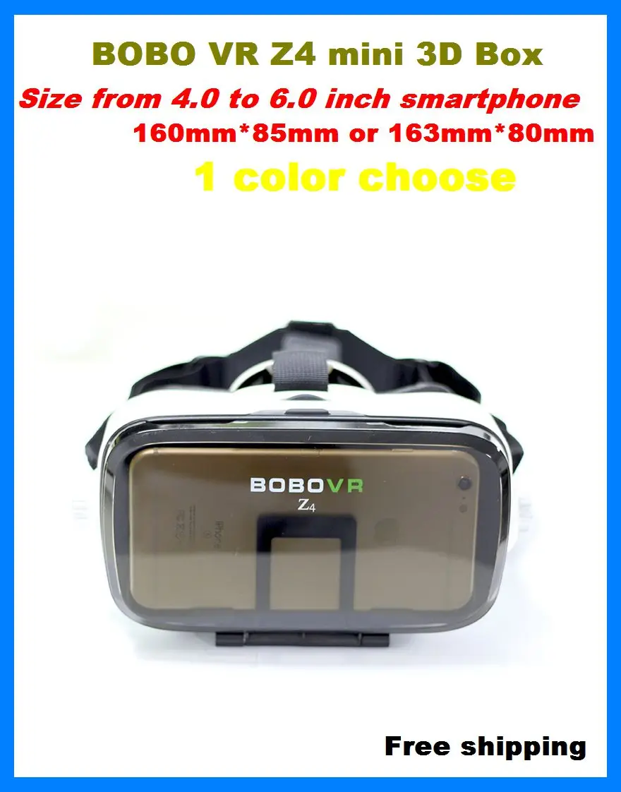xiaozhai BOBOVR Z4 mini Cardboard 3D Virtual Reality Headset font b VR b font Glasses Helmet