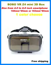 xiaozhai BOBOVR Z4 mini Cardboard 3D Virtual Reality Headset VR Glasses Helmet Headmount For4-6.0’phone for iphone se 6 6splus