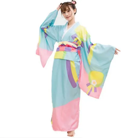 Japanese Traditional Kimono Costumes Women Dress COSPLAY Japanese Traditional Garment Wedding Dress Ceremonial Wafuku Stage Show(p220