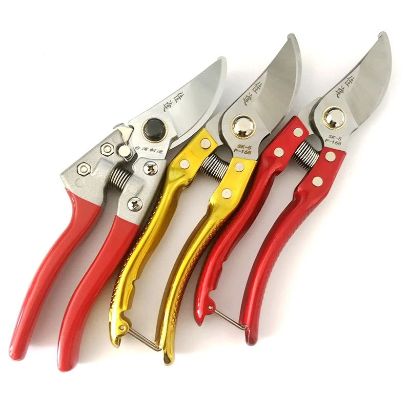 

1pcs Pruning Shear Garden Tools Labor saving Chrome vanadium steel scissors Gardening Plant Sharp Branch Pruners