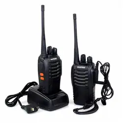 10 шт. Новый BAOFENG BF 888 S Двухканальные рации UHF 400-470 мГц 5 Вт 16 CH VOX фонарик сканирования мониторы голос Портативный Радио