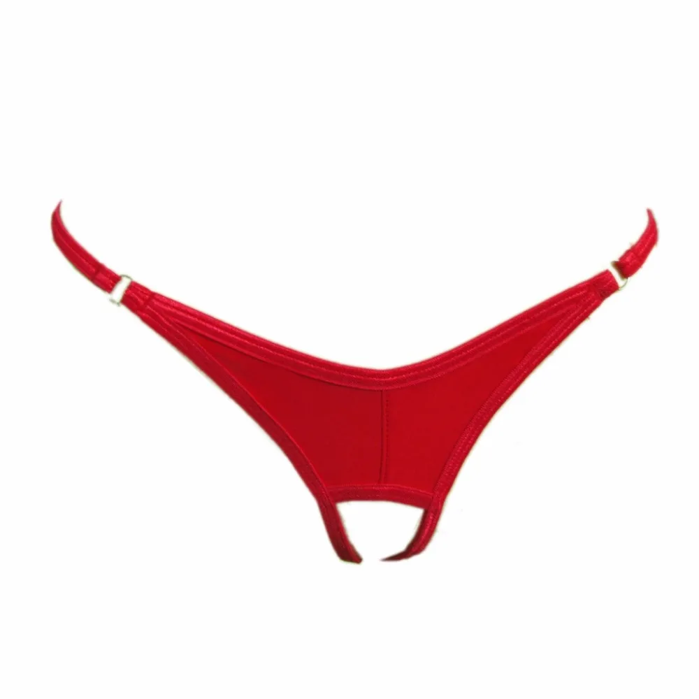 crotchless thong candy color women Sexy panties knickers beach Panties Bottoms Women Bikini sous vetement homme sexy Underwear