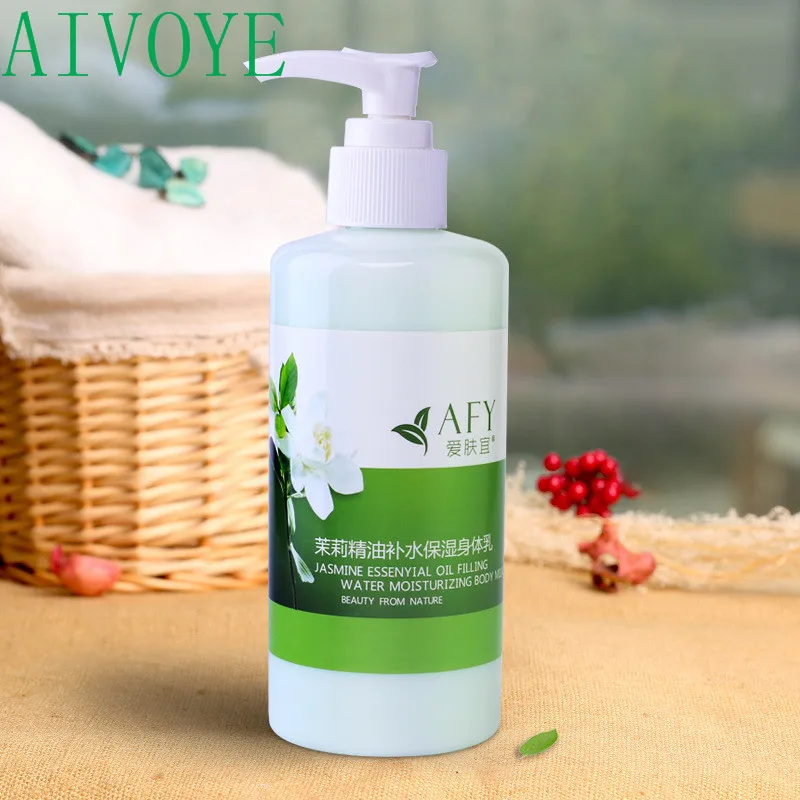 AIVOYE body care cream Jasmine Essential Oil Body Lotion Moisturizing Whitening Anti-chapping Exfoliator Nourishing 250ml/pcs AIVOYE body care cream Jasmine Essential Oil Body Lotion Moisturizing Whitening Anti-chapping Exfoliator Nourishing 250ml/pcs
