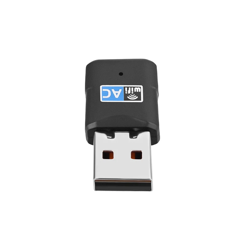 Creacube Drive Бесплатный USB WiFi адаптер беспроводной сетевой адаптер/ключ двухдиапазонный 2,4G/5,8G 600 Мбит/с сетевая карта для настольного ноутбука