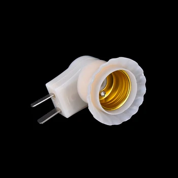 

1pc European Standard Plug Type Lamp Holder Screw Mouth E27 Lamp Cap European Regulation Socket Lamp Socket 220V Whosesale