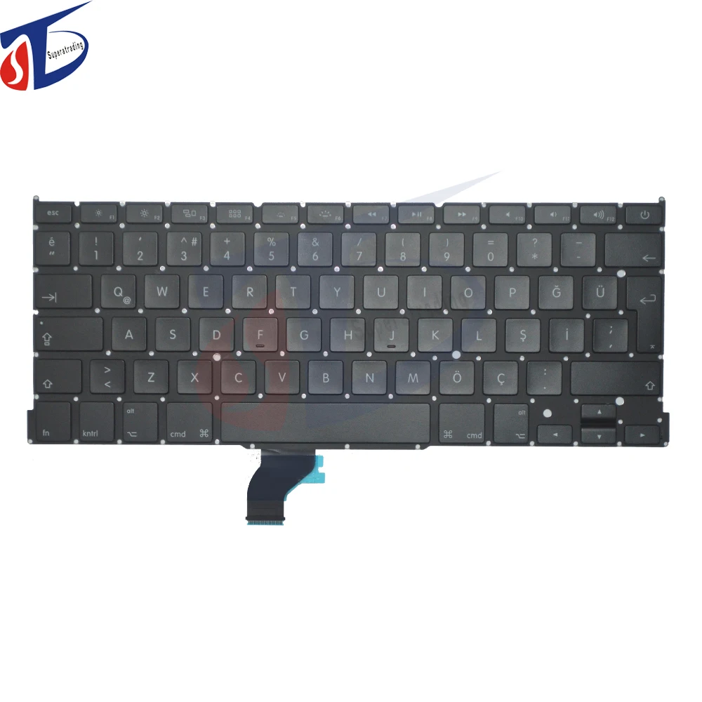 New TR Turkey keyboard for font b Macbook b font Pro Retina 13 A1502 Turquie Turkish