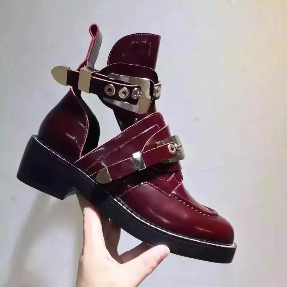 biker boots cut out