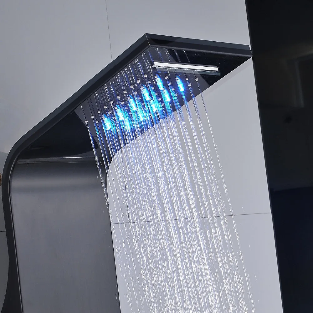 LED-Luxury-Stainless-Steel-Shower-Panel-Tower-System-LED-Rainfall-Waterfall-Shower-Jets-massage-body-jets (4)