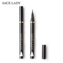 SACE LADY жидкая подводка для глаз водостойкий Макияж Черный подводка для глаз долговечная пятнистая Косметика OR88