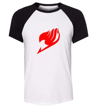 2016 New Cotton T shirts Men Shorts Sleeve Fairy Tail Guild Symbol Design Summer male Tops Tees Fashion Casual Tshirts For Man