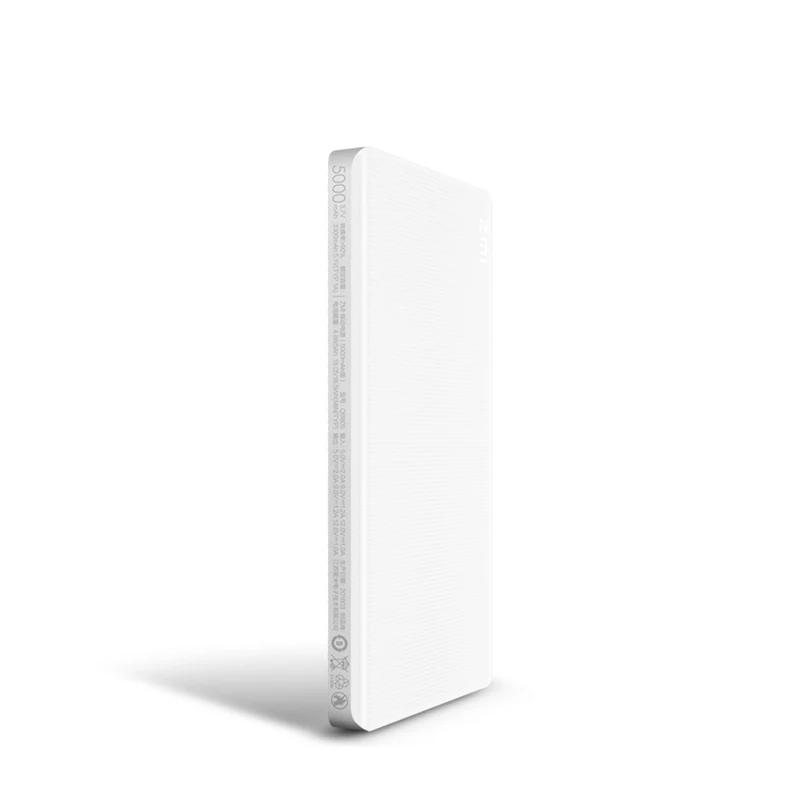 ZMI power Bank 5000 mAh портативное зарядное устройство для быстрой зарядки внешний