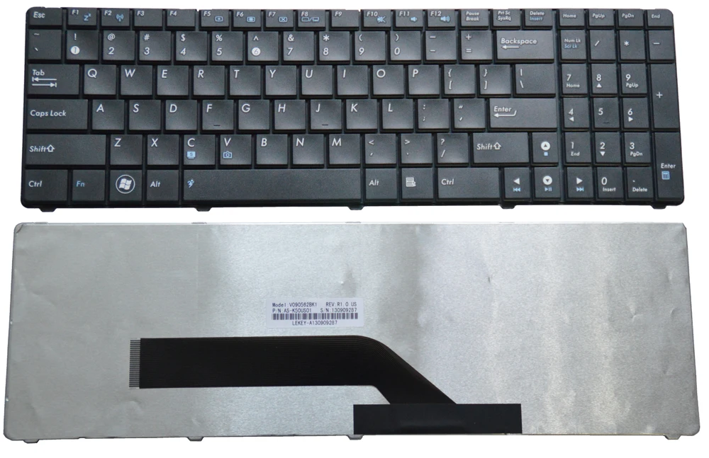 Клавиатура для ноутбука SSEA новая клавиатура ASUS K50 K50X K50A K50AB K50IJ K50ID K50IN K61 черная |