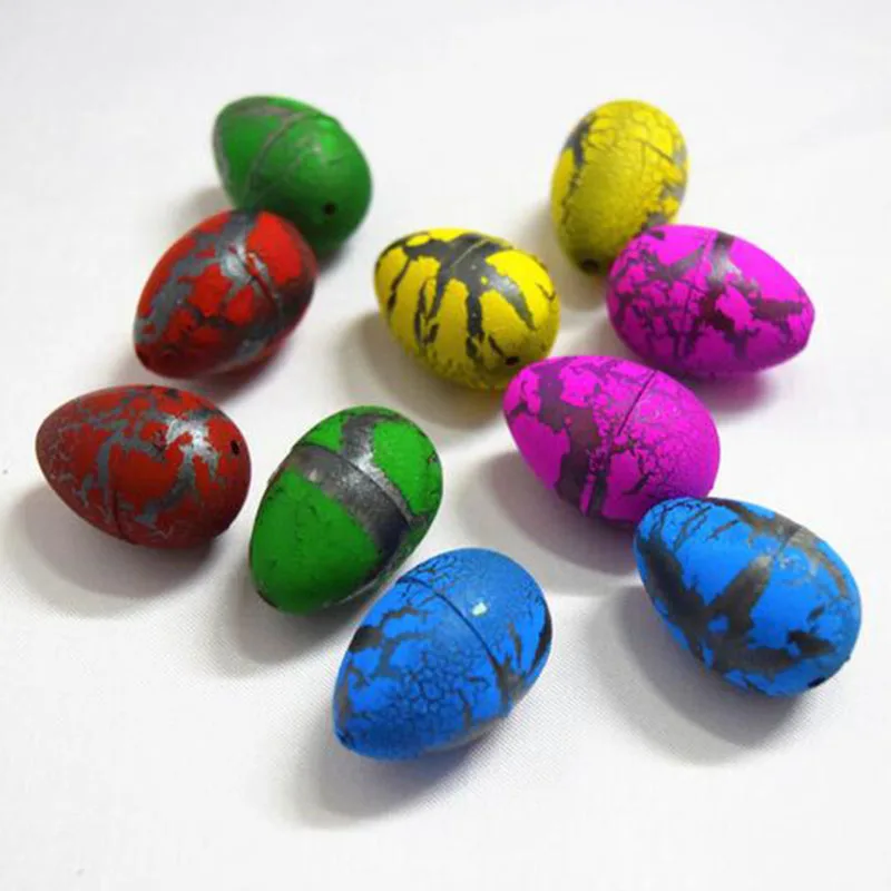 

6Pcs Novelty Gag Toys Children Toys Cute Magic Hatching Growing Animal Dinosaur Eggs For Kids Educational Toys Gifts