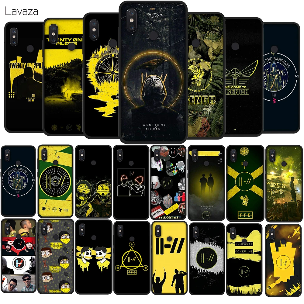 

Lavaza Twenty One Pilots 21 Soft TPU Case for Xiaomi Redmi Note 5 6 7 Pro for Redmi 5A 6A S2 5 Plus Silicone Cover