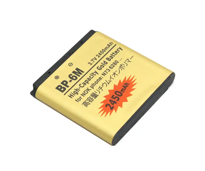 Зарядное устройство для Nokia N73 22450 6288 9300i 6290 3250 6151 6233 6234 6280 6282|battery gold|battery for nokia n73battery