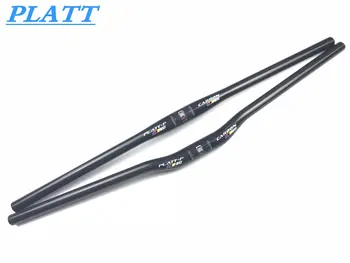 

Newest MTB PLATT Mountain bike MTB parts Frosted carbon bicycle handlebar 3K complete carbon handlebar 31.8 * 600 - 760 mm