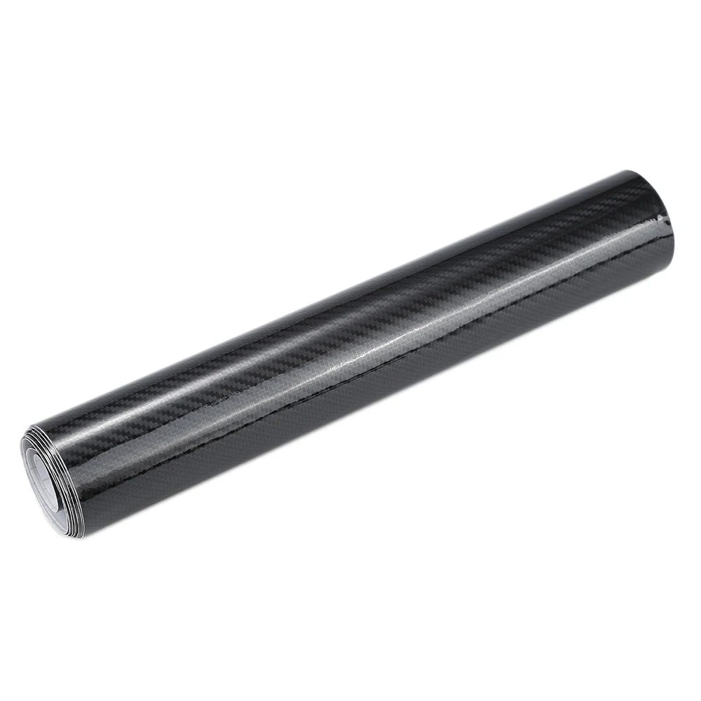 

Tailorable 12"x60" 5D Shiny Black Gloosy Car Window Paper Vinyl Film Sticker Decal Car Window Wrap Paper Sticker car wrapping