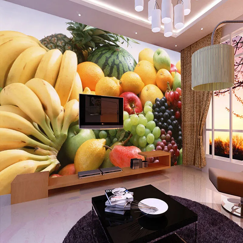 Téléchargement gratuit Images Papier Peint Photo 3d Personnalise Fruits Legumes Decor Peinture le plus cool salutations