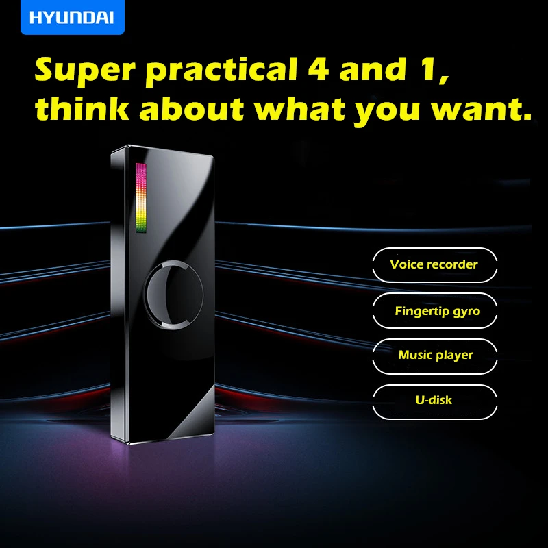 Hyundai E170 Dictaphone fidget spinner metal mini