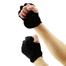 1Pair Limitless Black Sport Weight Lifting Fitness font b Gloves b font Promotion