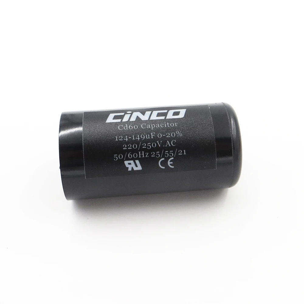 Конденсаторы двигателя CD60 124MFD 149MFD 220 в 250 275 В Пуск RV 124 149 МФ мкФ компрессор HVAC